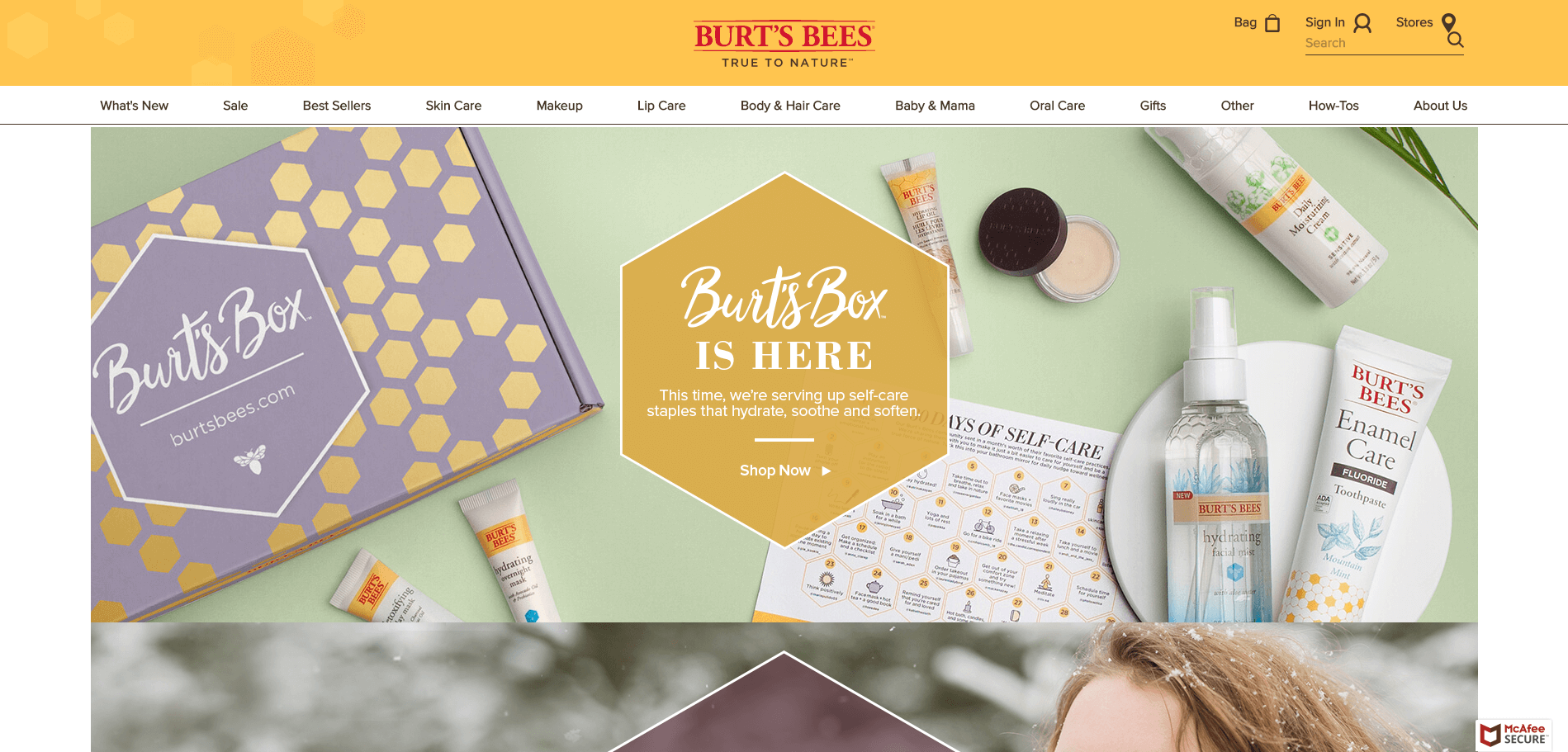 Burt's Bees官网 美国小蜜蜂 天然保养品的领导品牌